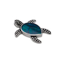 BIG LEONARDO TEAL PENDANT