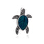 BIG LEONARDO TEAL PENDANT