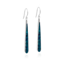 OCEAN GLIMMER TEAL EARRING