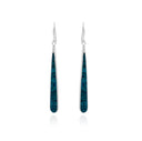 OCEAN GLIMMER TEAL EARRING