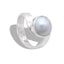 MAE WHITE PEARL RING