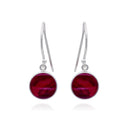 PINK POLKA EARRING