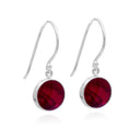 PINK POLKA EARRING