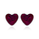 HEARTBEAT PINK STUD