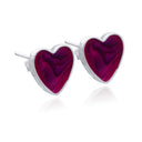 HEARTBEAT PINK STUD