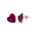 HEARTBEAT PINK STUD