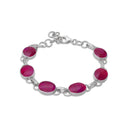 NEXT IN LINE - OVAL PINK BRACELET