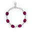 NEXT IN LINE - OVAL PINK BRACELET