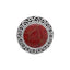 SOL LUNE RING - RED CORAL