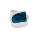 CROSSOVER IN TEAL - RING