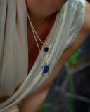 BIG LEONARDO TEAL PENDANT