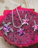 BIG LEONARDO PINK PENDANT