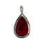 TWISTED TEARDROP - DARK RED