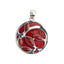 ALL EYES ON ME PENDANT - RED CORAL