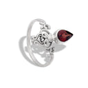 DIADEM IN GARNET RING