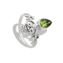 DIADEM IN PERIDOT RING