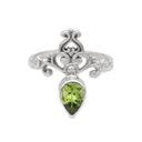 DIADEM IN PERIDOT RING