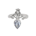 DIADEM IN ZIRCONIA RING