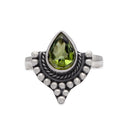 TUDOR IN PERIDOT RING