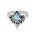 TUDOR IN TOPAZ RING