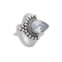 TUDOR IN ZIRCONIA RING