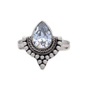 TUDOR IN ZIRCONIA RING