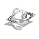 BESIDES THE POINT TOPAZ RING
