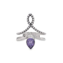 OVER THE TOP AMETHYST RING