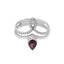 OVER THE TOP GARNET RING