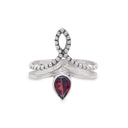 OVER THE TOP GARNET RING