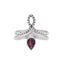 OVER THE TOP GARNET RING