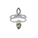 OVER THE TOP PERIDOT RING