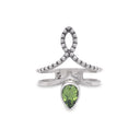 OVER THE TOP PERIDOT RING