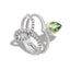 OVER THE TOP PERIDOT RING