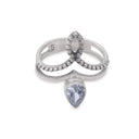 OVER THE TOP ZIRCON RING