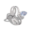 OVER THE TOP ZIRCON RING