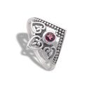 GARNET HERITAGE RING