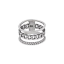 TRIPLET CHAIN RING