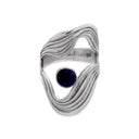 CONTOUR IN AMETHYST RING