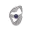 CONTOUR IN AMETHYST RING
