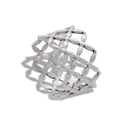 SILVER LATTICE RING