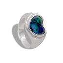 WHOLEHEARTEDLY IN PAUA RING
