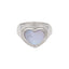 WHOLEHEARTEDLY IN MOTHER OF PEARL RING