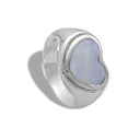 WHOLEHEARTEDLY IN MOTHER OF PEARL RING