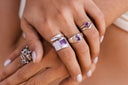 GEMMA AMETHYST RING