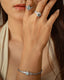 SOLITARE IN TOPAZ BRACELET