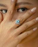 TUDOR IN TOPAZ RING