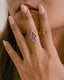 BESIDES THE POINT AMETHYST RING
