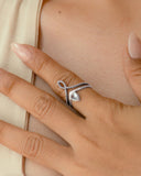 OVER THE TOP ZIRCON RING