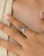 OVER THE TOP ZIRCON RING